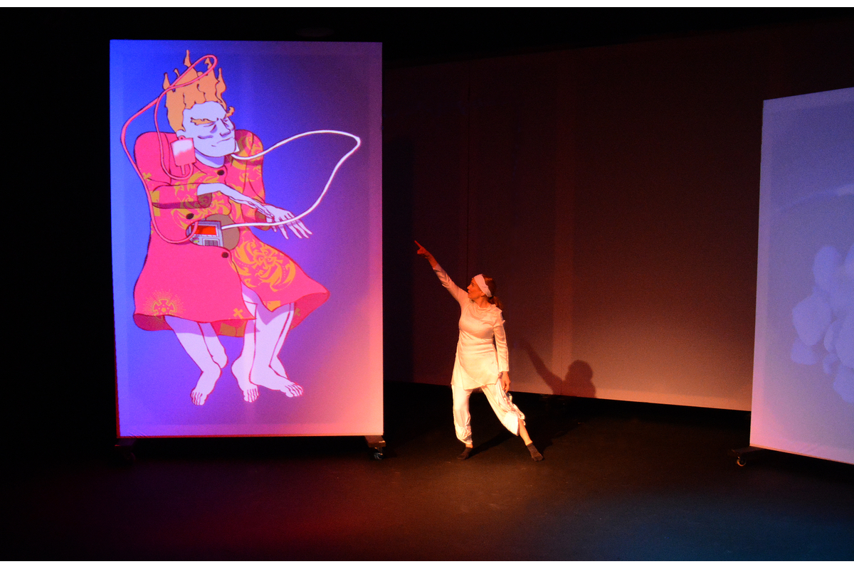 Projection desgin by Cherie Sampson for 