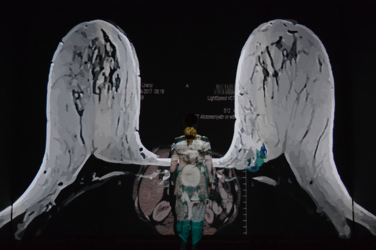 Projection desgin by Cherie Sampson for 