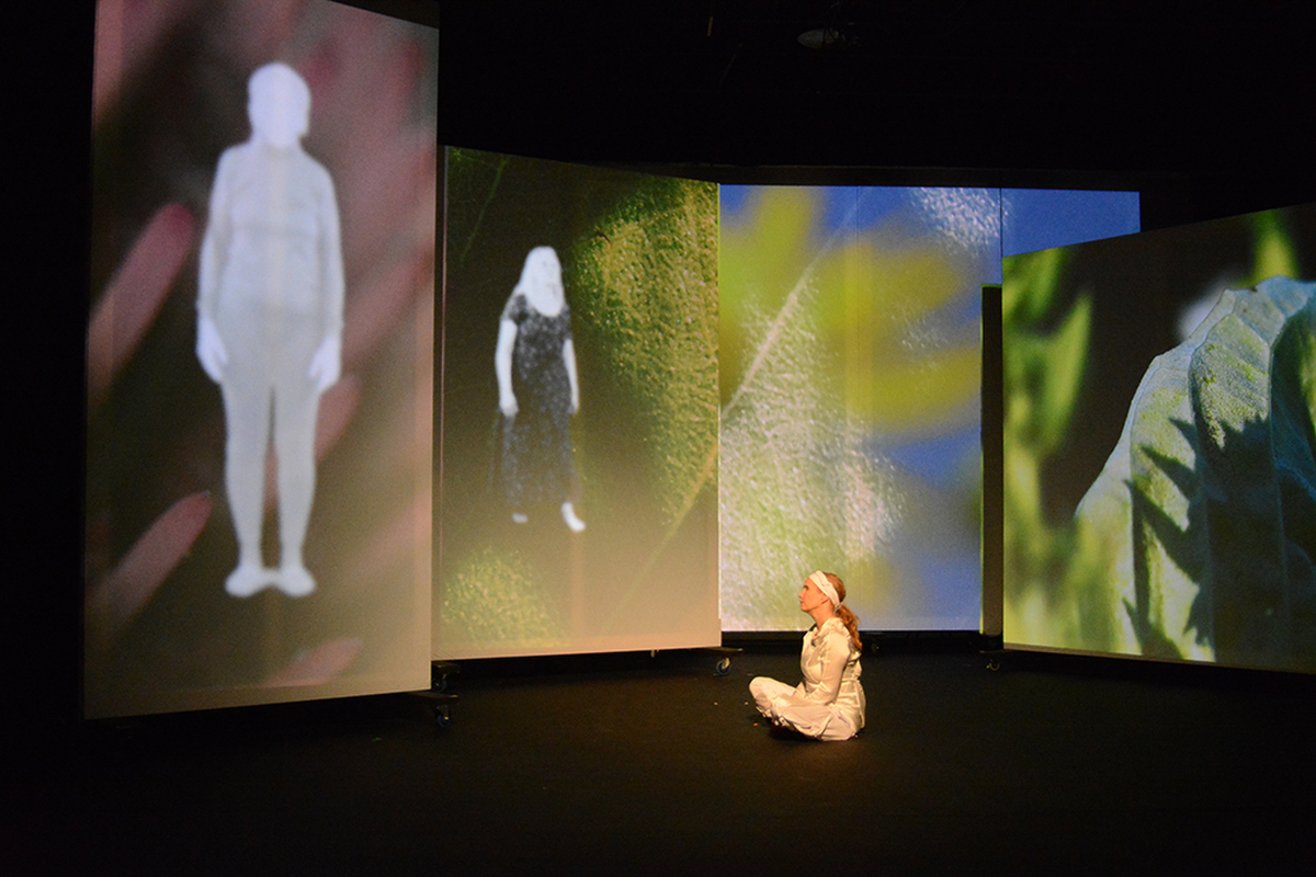 Projection desgin by Cherie Sampson for 