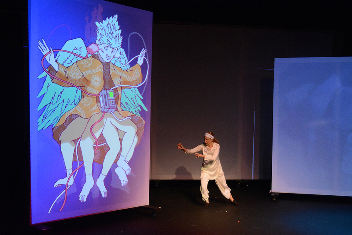 Projection desgin by Cherie Sampson for 