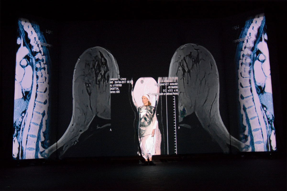 Projection desgin by Cherie Sampson for 